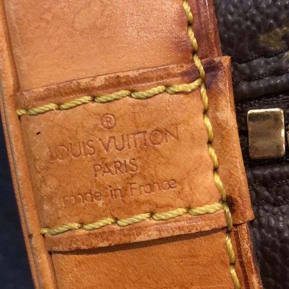 LOUIS VUITTON Alma Monogram Top Handle Crossbody Shoulder Bag BA0927 - Picture 16 of 17